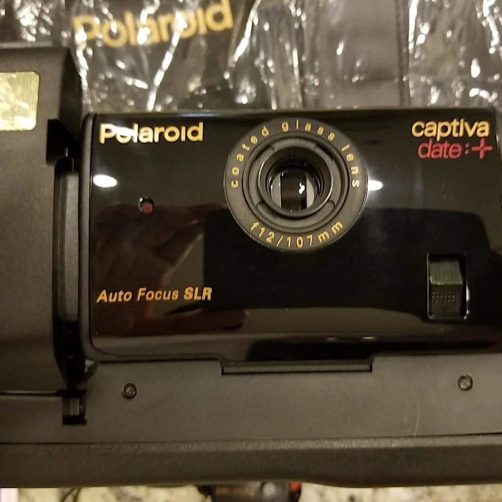 Very Rare New Unused Date Plus Polaroid Captiva SLR AF SE Film Camera.